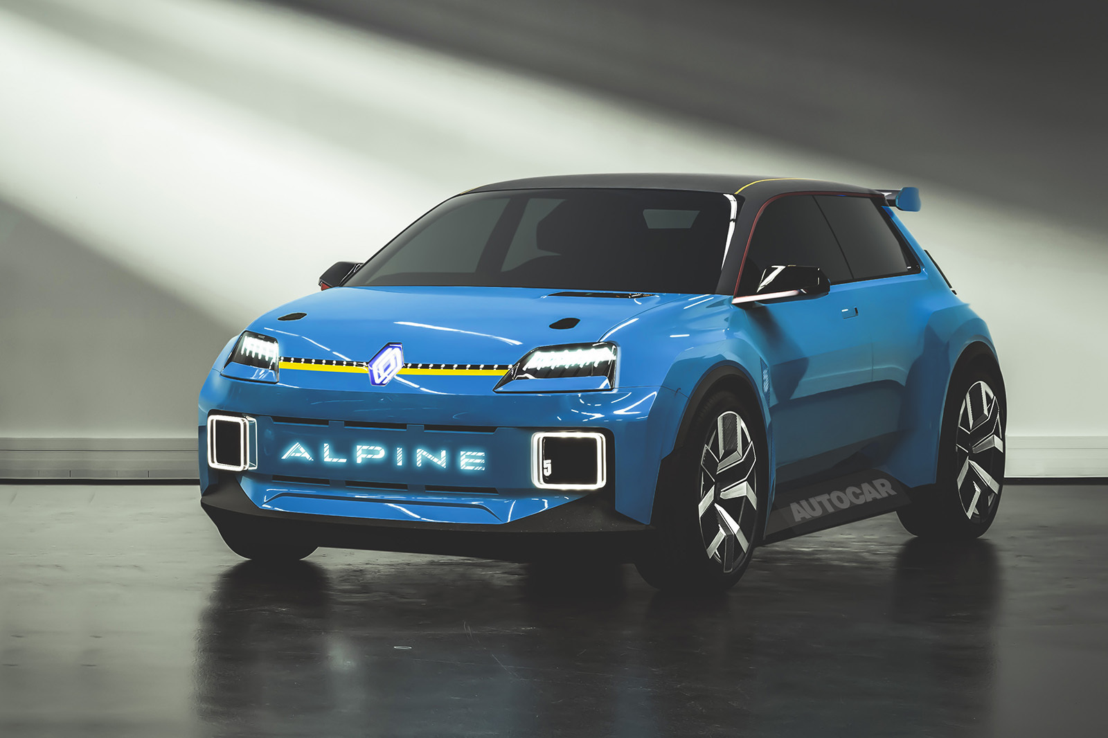 雷诺推出首款Alpine电动汽车